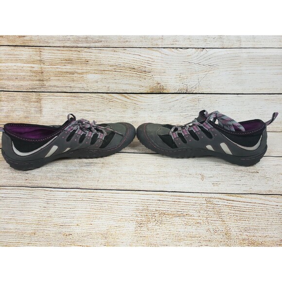 J-41 Signia SIG50 Vegan Gray Purple Faux Fur Lined Women's Shoes Size 8.5 - Picture 5 of 8